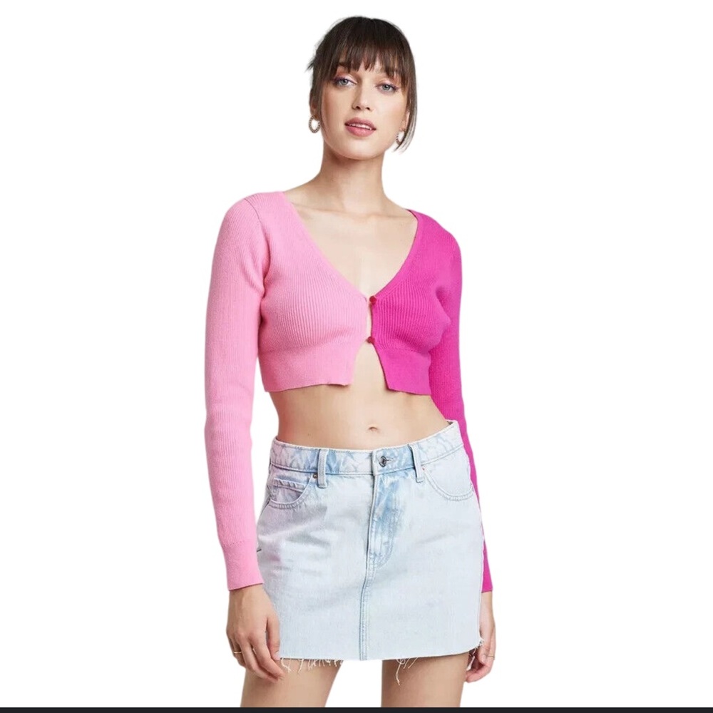PINK ONLY XS CARDIGAN LEFT